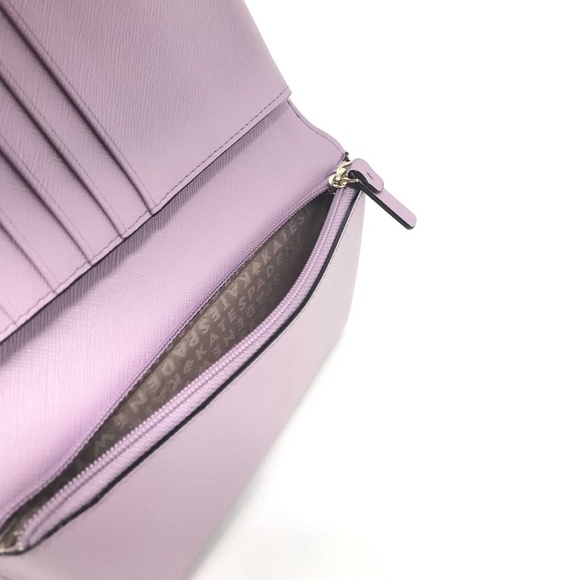 Kate Spade Laurel Way Winni Lilac Petal Wallet - Picture 7 of 7